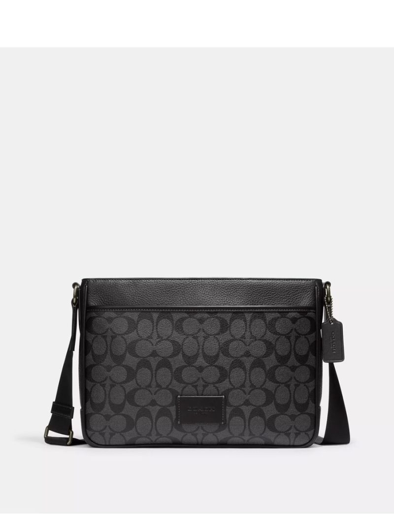 COACH District Crossbody In Signature Canvas