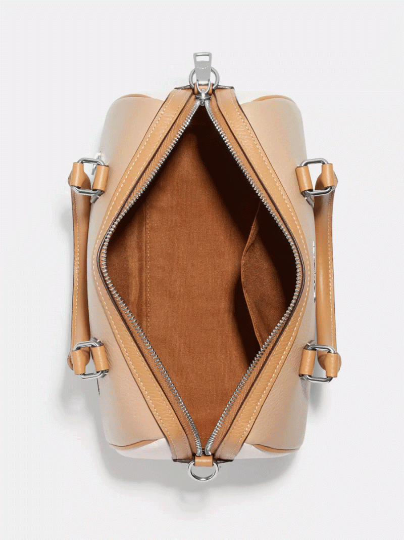 COACH Rowan Satchel In Colorblock (No Long Strap) - Image 2