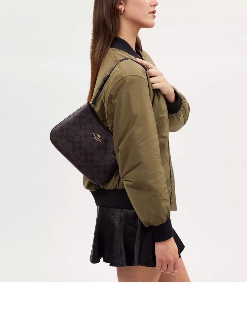 COACH Penelope Shoulder Bag In Signature Canvas - Image 4
