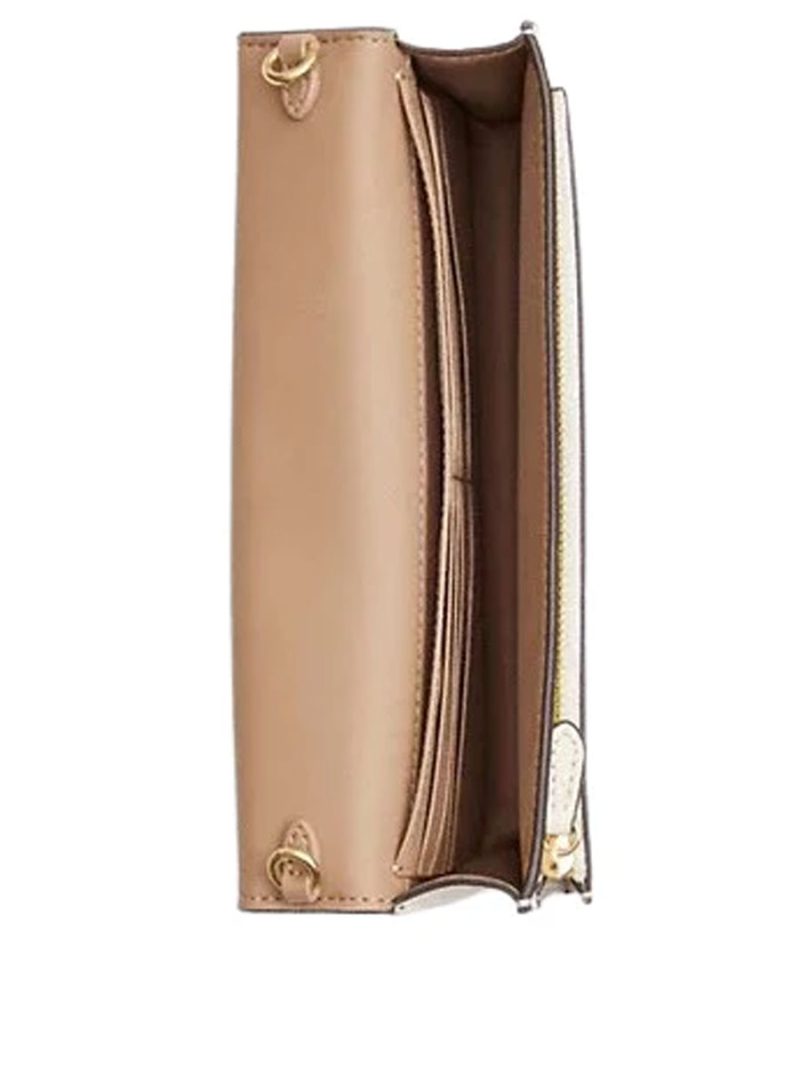 COACH Anna Foldover Clutch Crossbody In Signature Canvas - Image 2