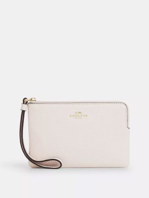 COACH Corner Zip Wristlet