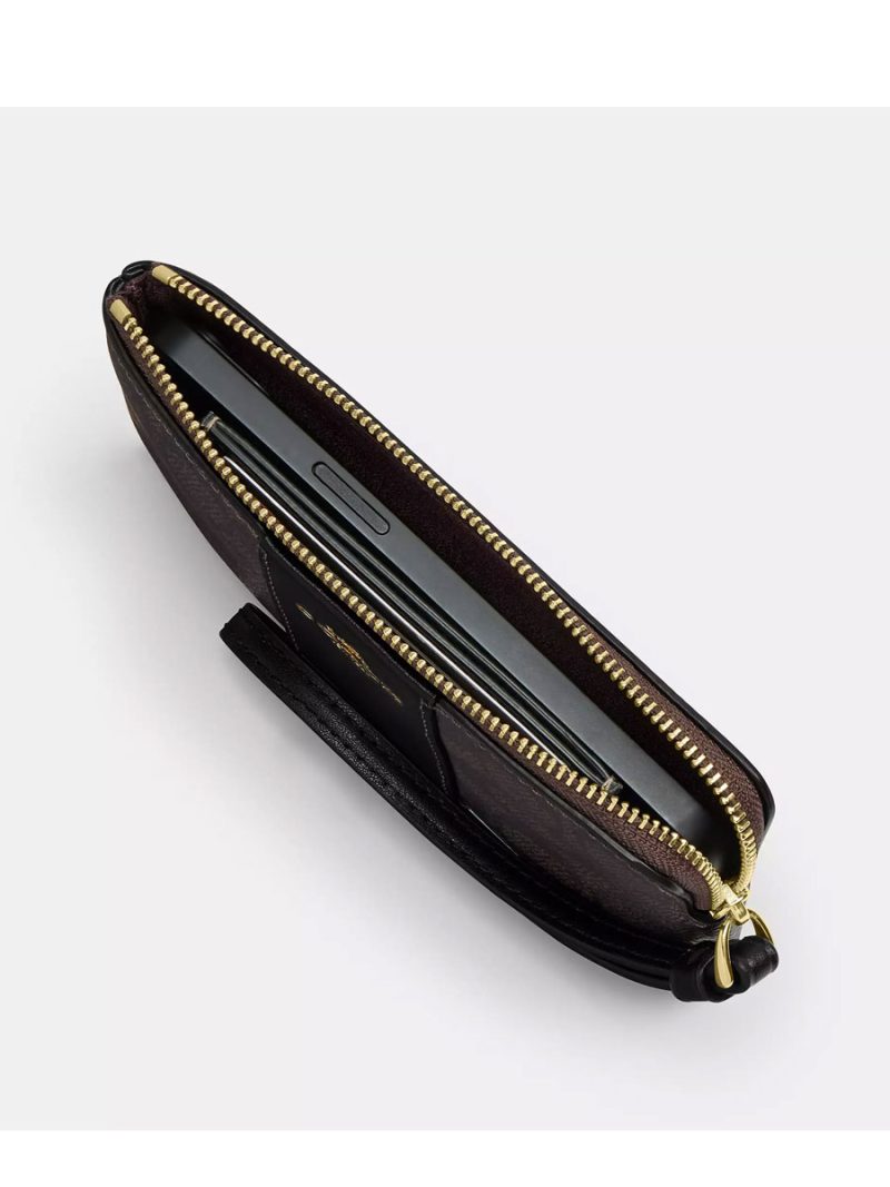COACH Corner Zip Wristlet - Image 3