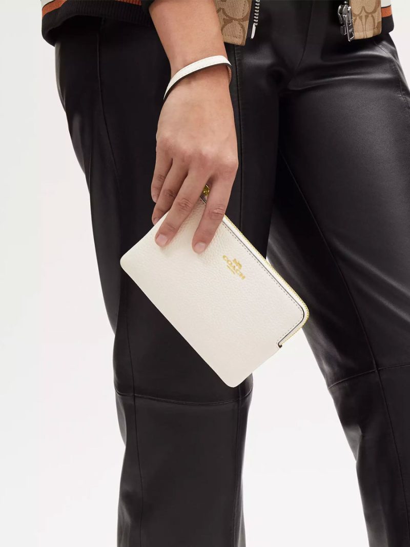 COACH Corner Zip Wristlet - Image 3