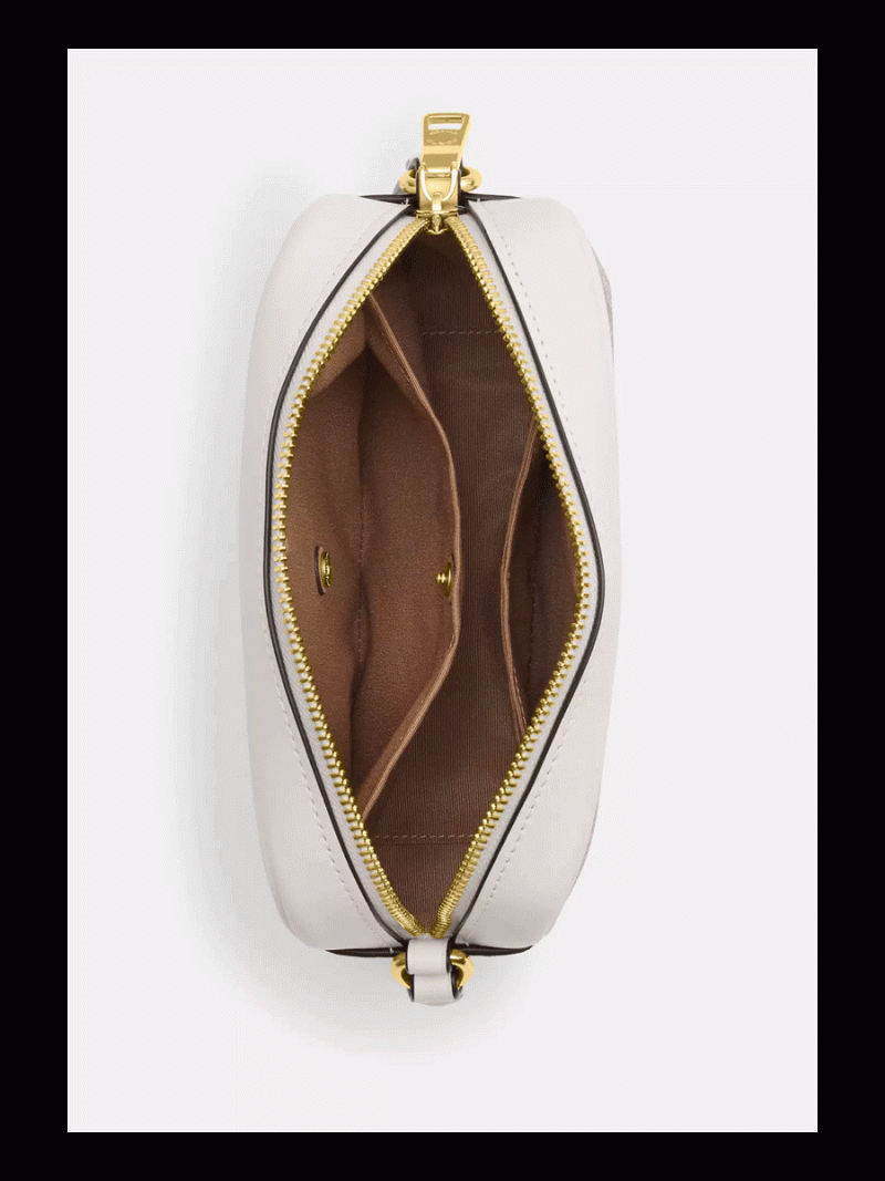 COACH Mini Jamie Camera Bag In Signature Canvas - Image 2