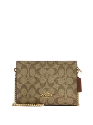 COACH Slim Crossbody In Signature Canvas