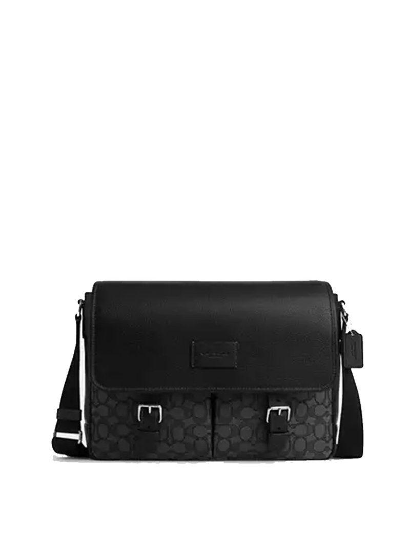 COACH Sprint Messenger In Signature Jacquard