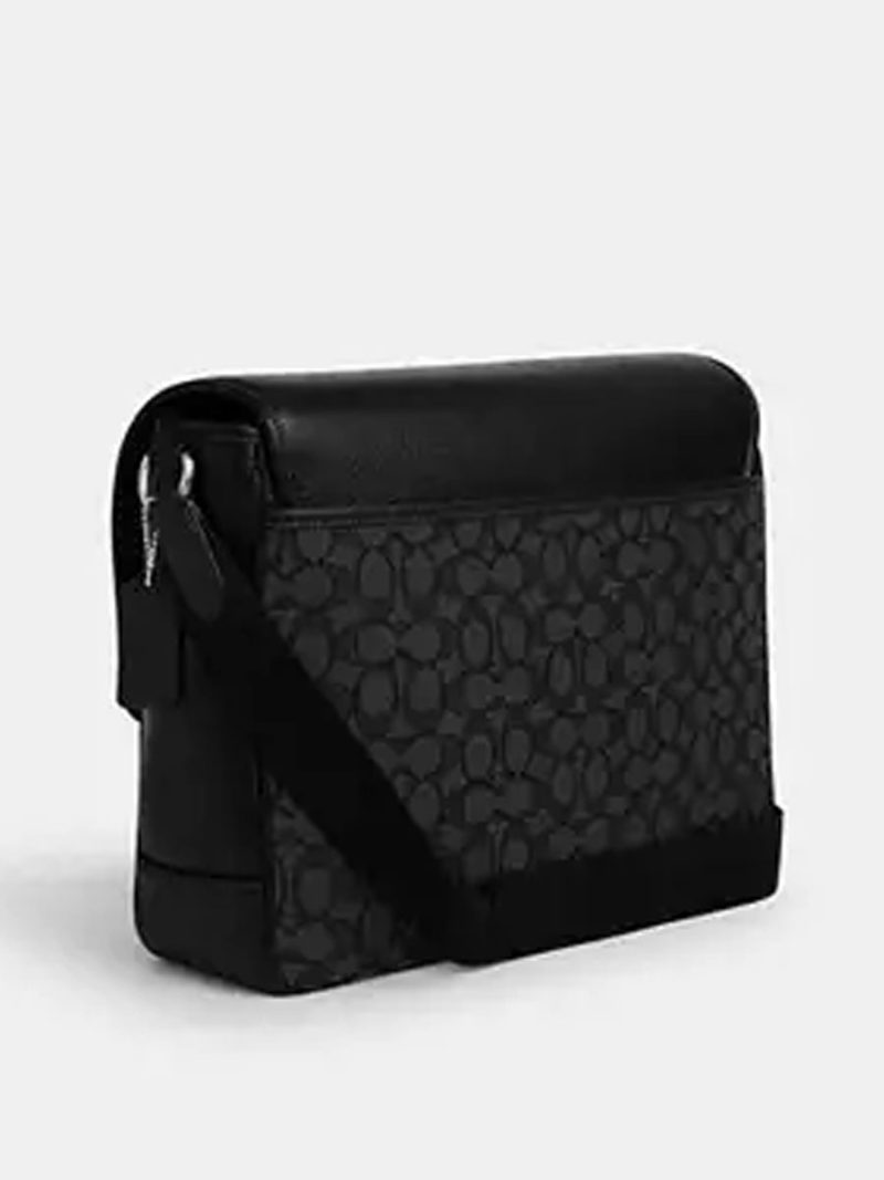 COACH Sprint Messenger In Signature Jacquard - Image 4
