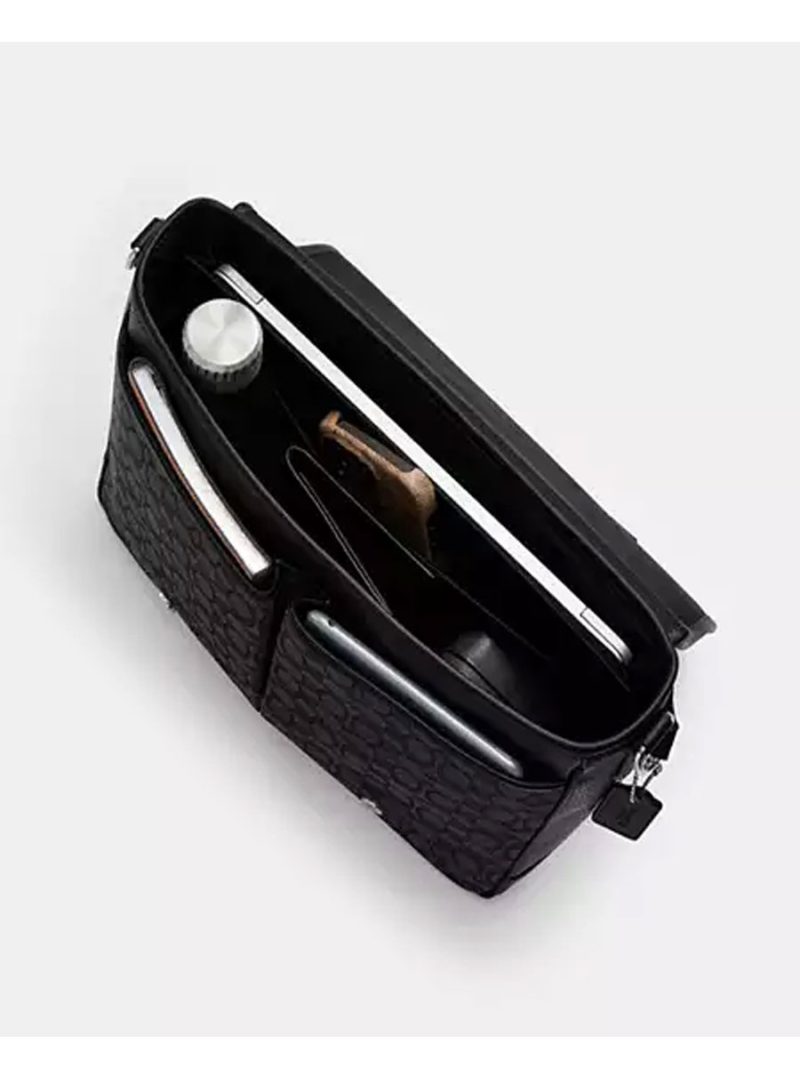 COACH Sprint Messenger In Signature Jacquard - Image 3