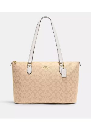 COACH Gallery Tote In Signature Canvas