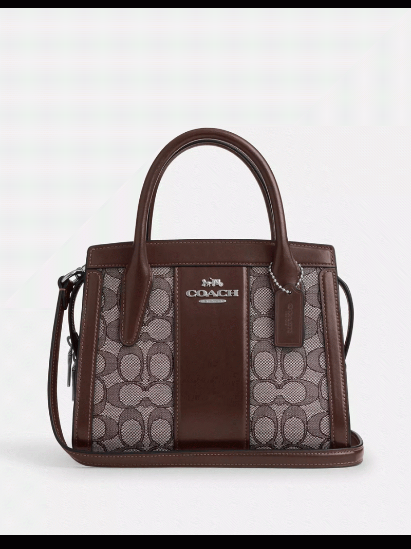 COACH Andrea Carryall Bag In Signature Jacquard
