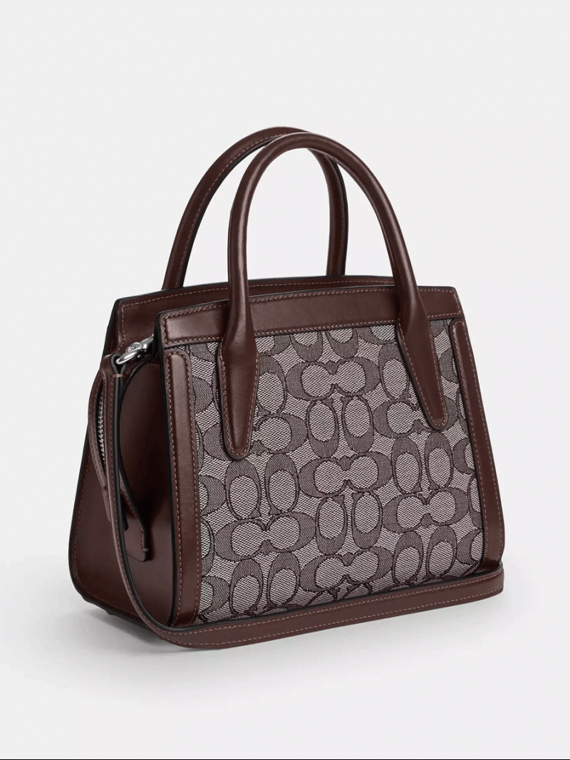COACH Andrea Carryall Bag In Signature Jacquard - Image 3