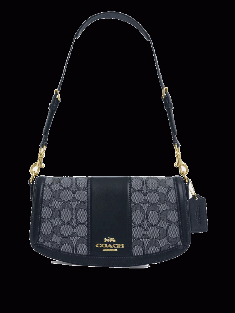 COACH Andrea Shoulder Bag In Signature Jacquard
