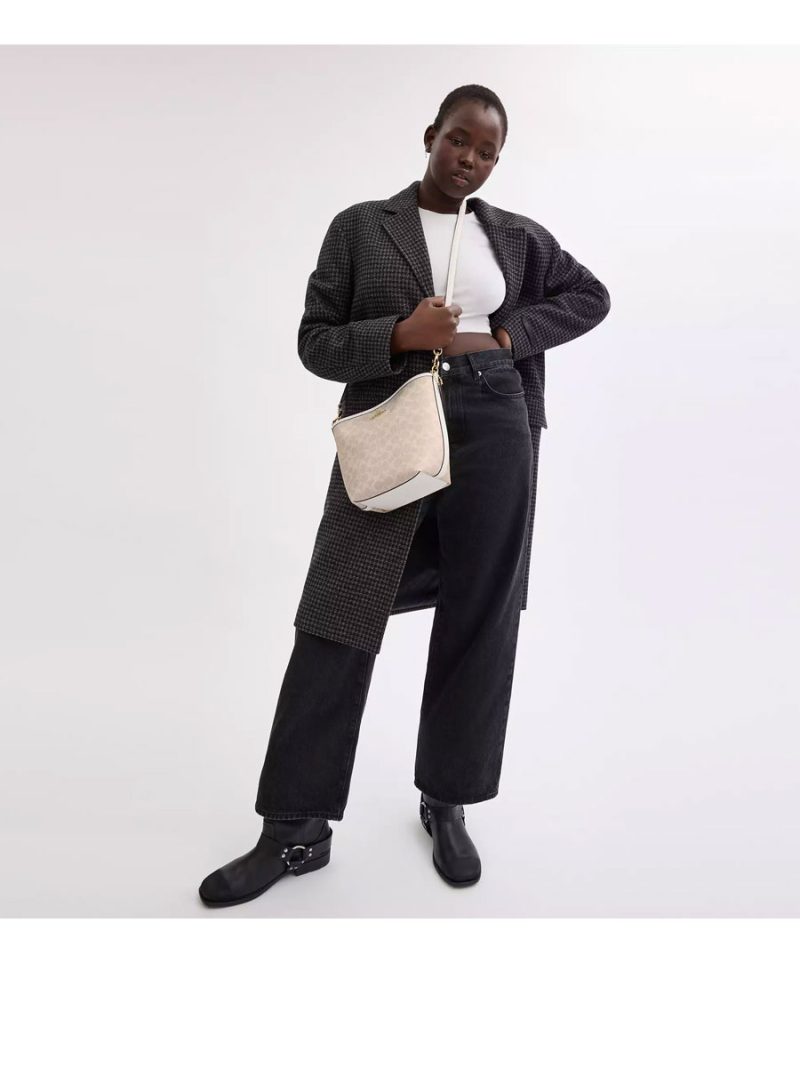 COACH City Bucket Bag In Signature Canvas - Image 5