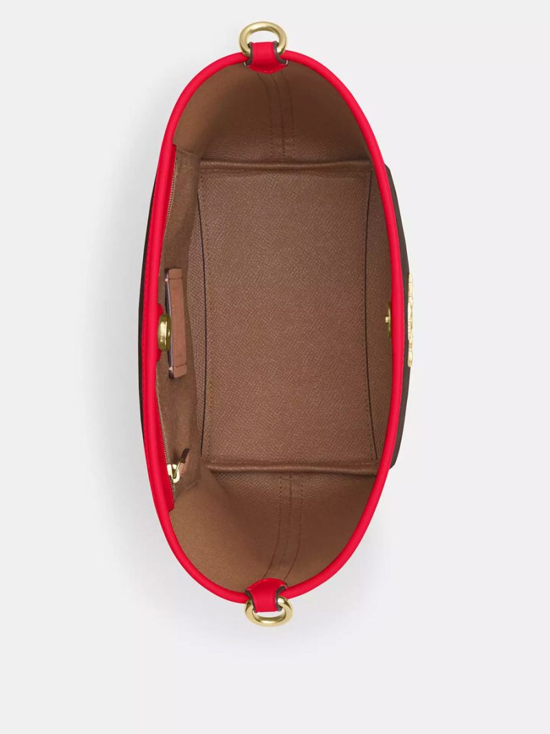 COACH City Bucket Bag In Signature Canvas - Image 2