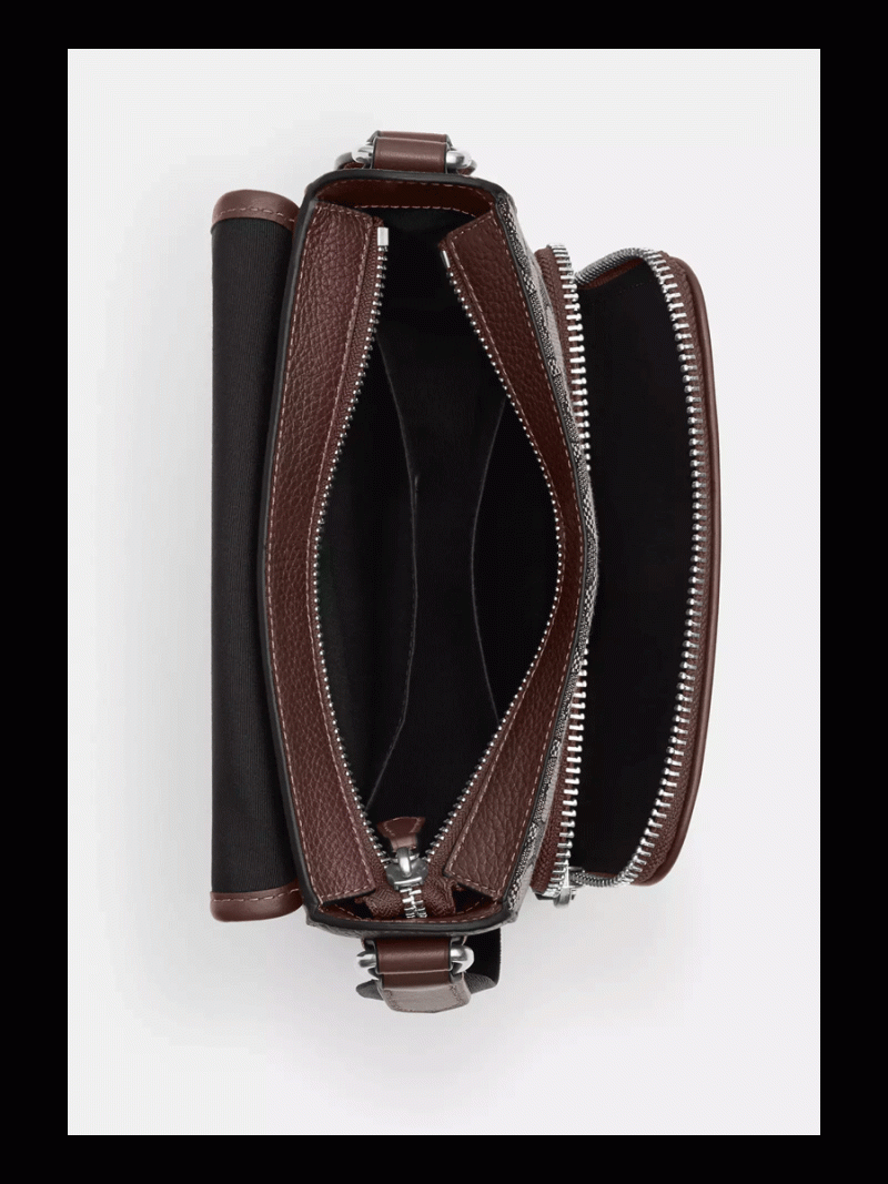 COACH Sullivan Flap Crossbody Bag In Signature Jacquard - Image 2