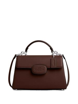 COACH Eliza Top Handle With Leather Covered Closure