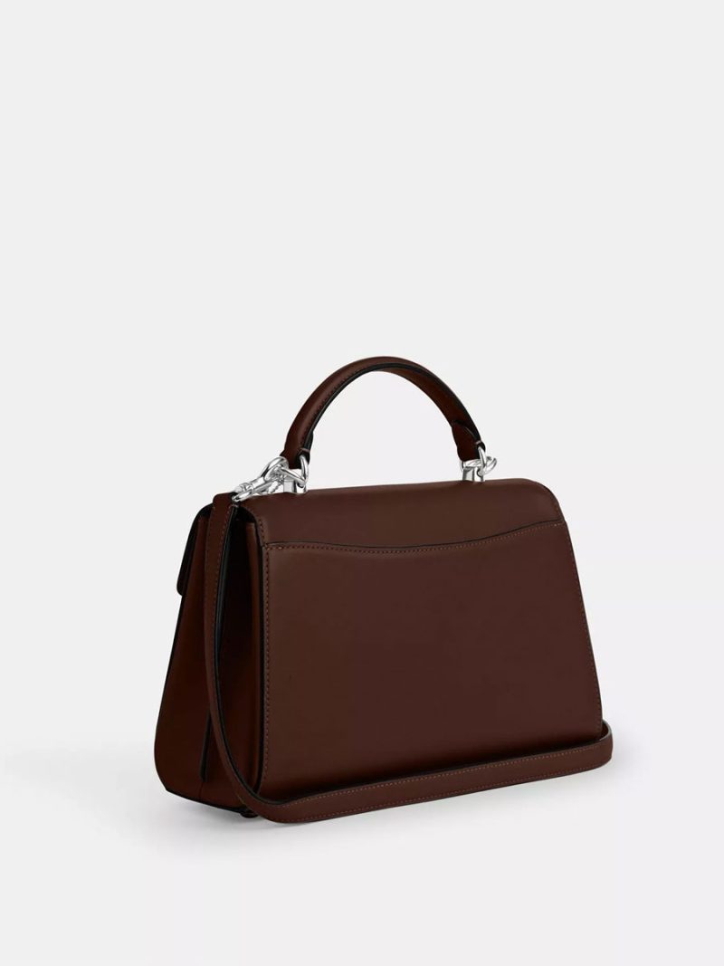 COACH Eliza Top Handle With Leather Covered Closure - Image 3