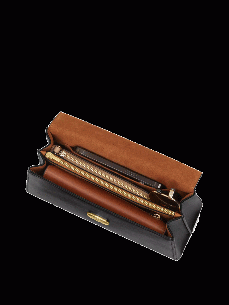 COACH Eliza Top Handle With Leather Covered Closure - Image 4