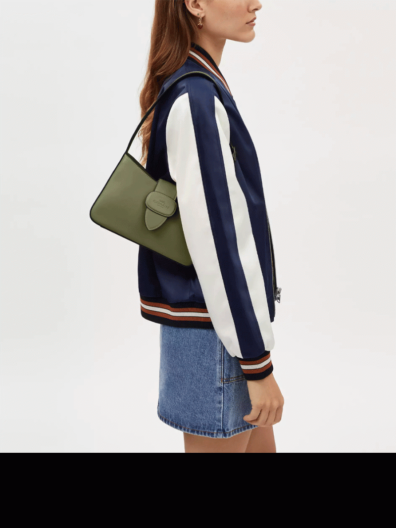 COACH Eliza Shoulder Bag With Leather Covered Closure - Image 4