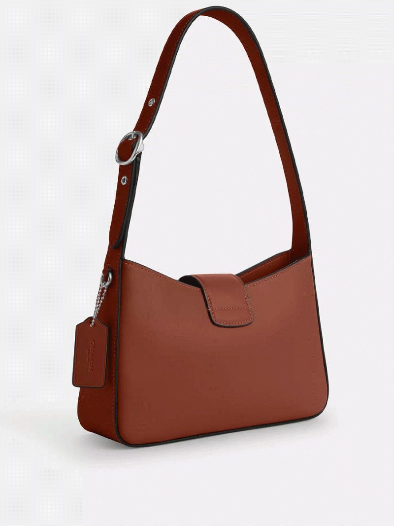 COACH Eliza Shoulder Bag With Leather Covered Closure - Image 3