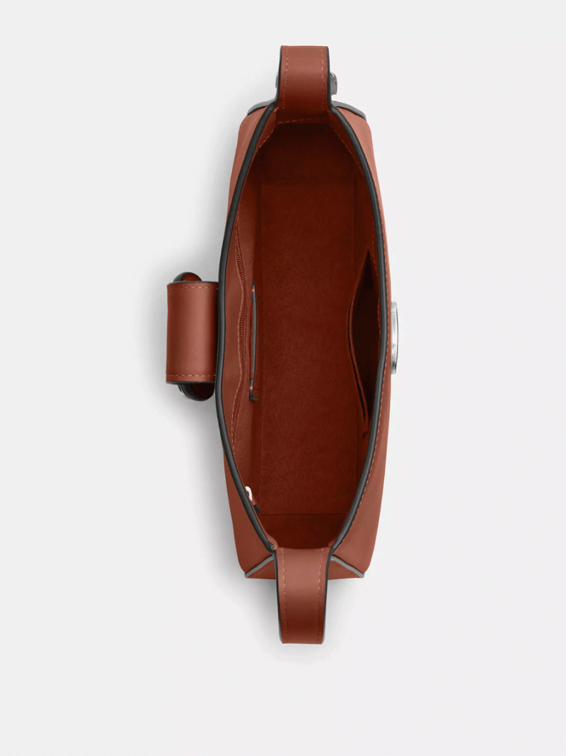 COACH Eliza Shoulder Bag With Leather Covered Closure - Image 2