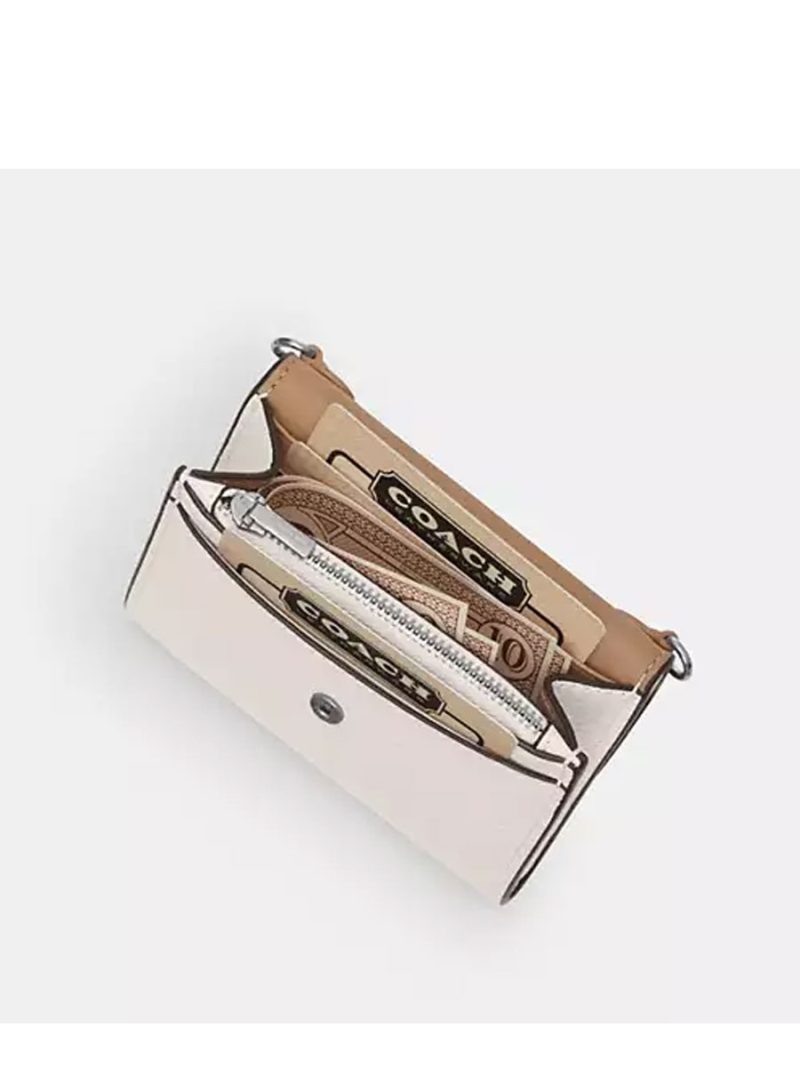 COACH Mini Envelope Wallet With Strap - Image 4