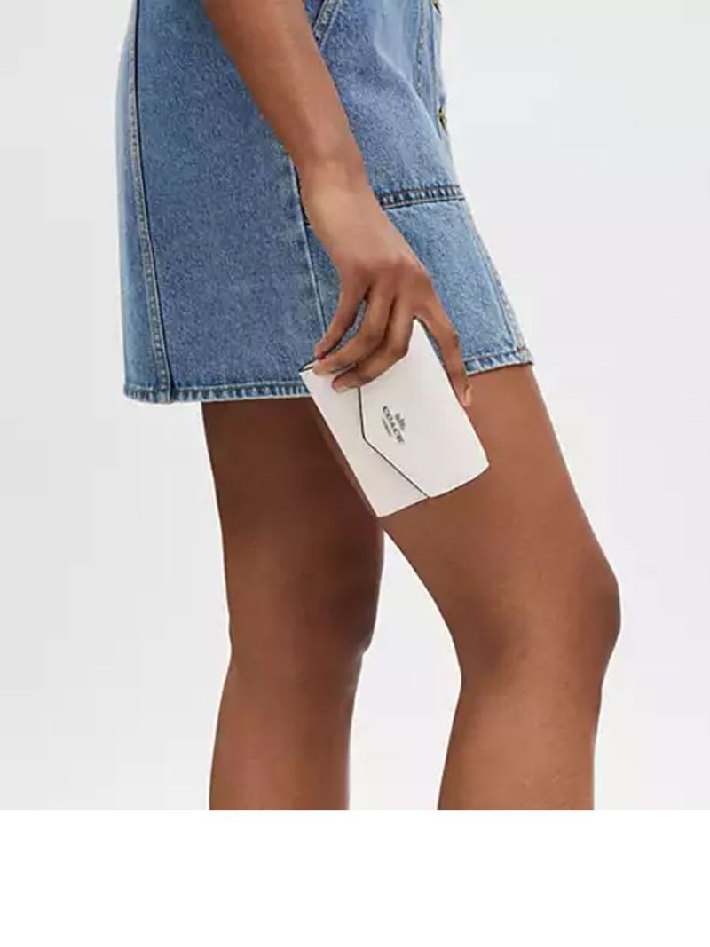 COACH Mini Envelope Wallet With Strap - Image 6