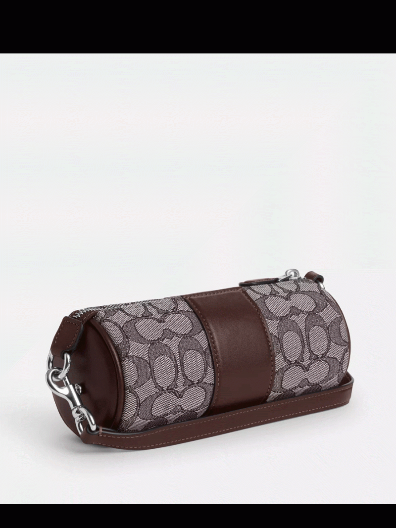 COACH Nolita Barrel Bag In Signature Jacquard - Image 3