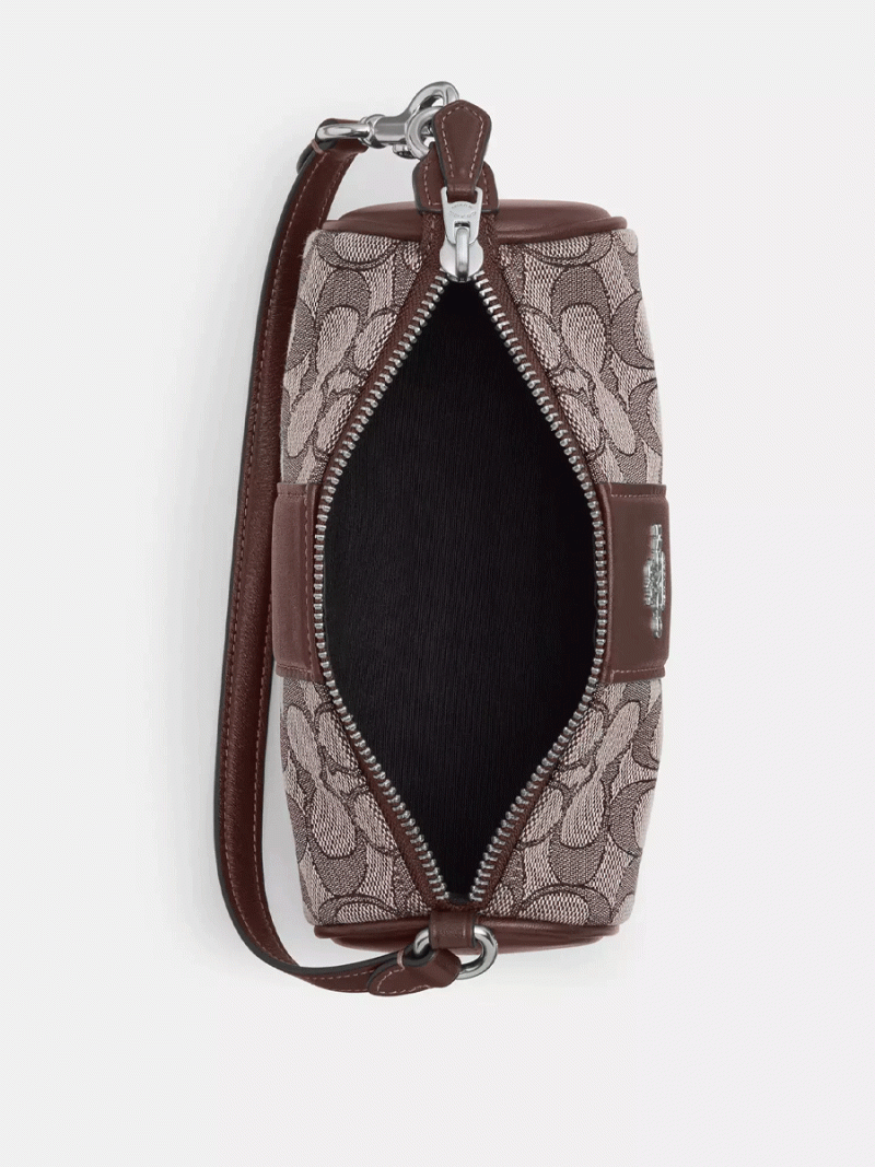 COACH Nolita Barrel Bag In Signature Jacquard - Image 2
