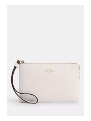 COACH Corner Zip Wristlet