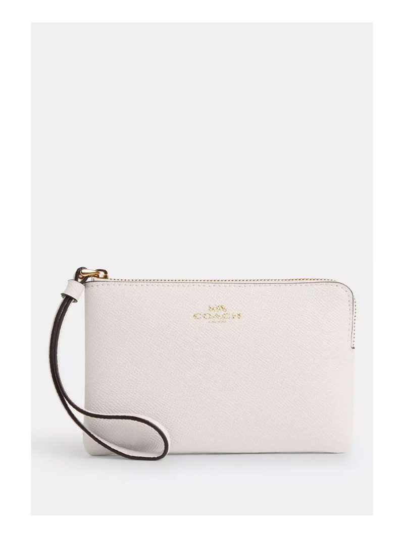 COACH Corner Zip Wristlet