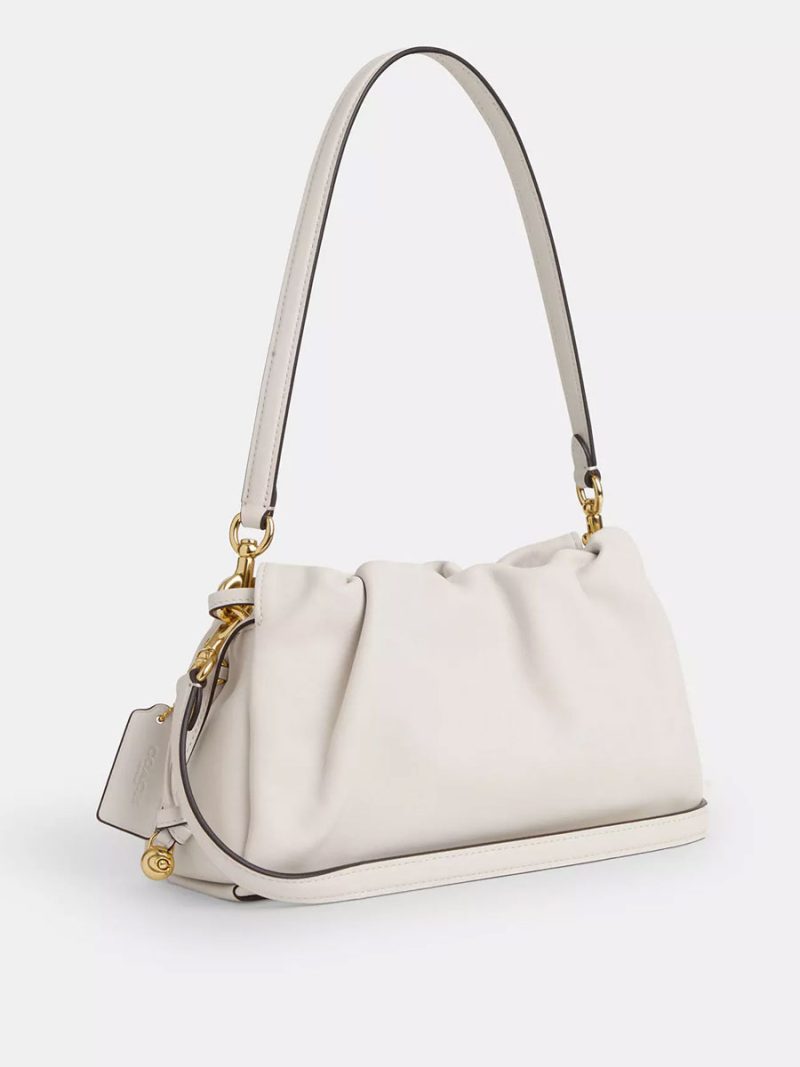 COACH Faye Shoulder Bag With Ruching - Image 3
