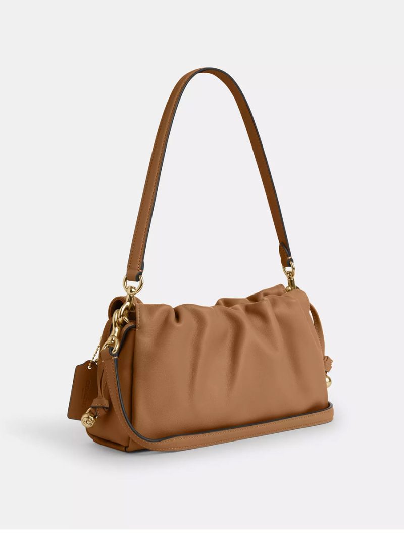 COACH Faye Shoulder Bag With Ruching - Image 4