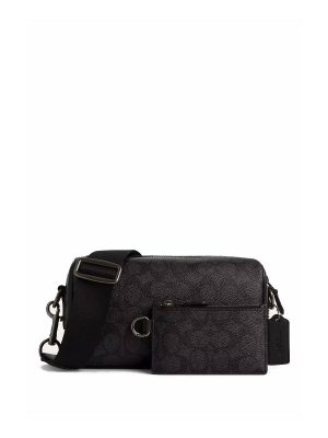 COACH Axel Crossbody Bag In Signature Canvas