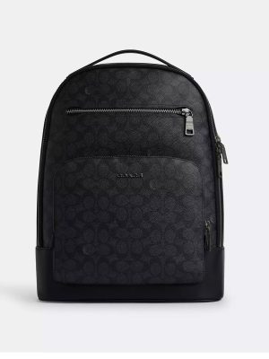 COACH Ethan Backpack In Signature Canvas