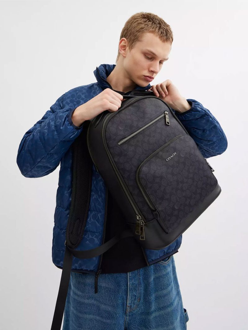 COACH Ethan Backpack In Signature Canvas - Image 5