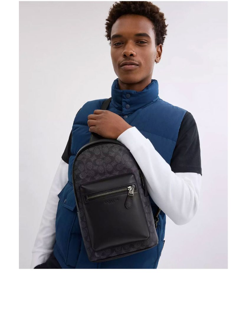 COACH West Pack In Signature Canvas - Image 4