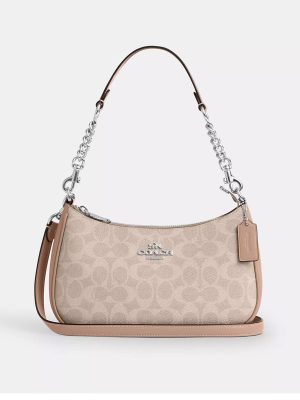 COACH Teri Shoulder Bag In Signature Canvas