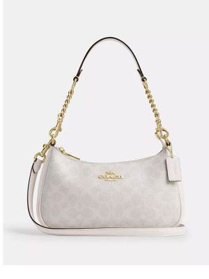 COACH Teri Shoulder Bag In Signature Canvas