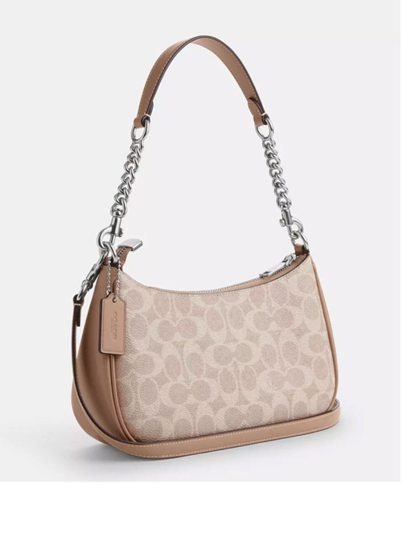 COACH Teri Shoulder Bag In Signature Canvas - Image 3