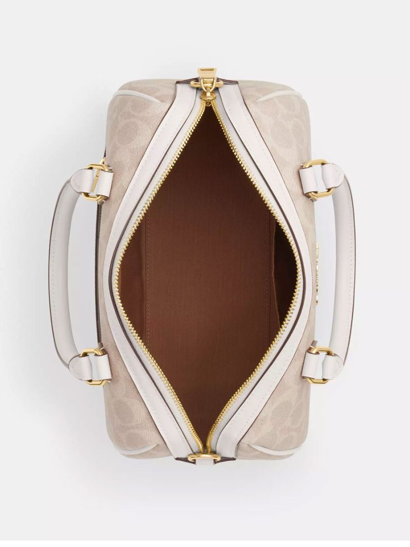 COACH Rowan Satchel Bag In Signature Canvas - Image 2