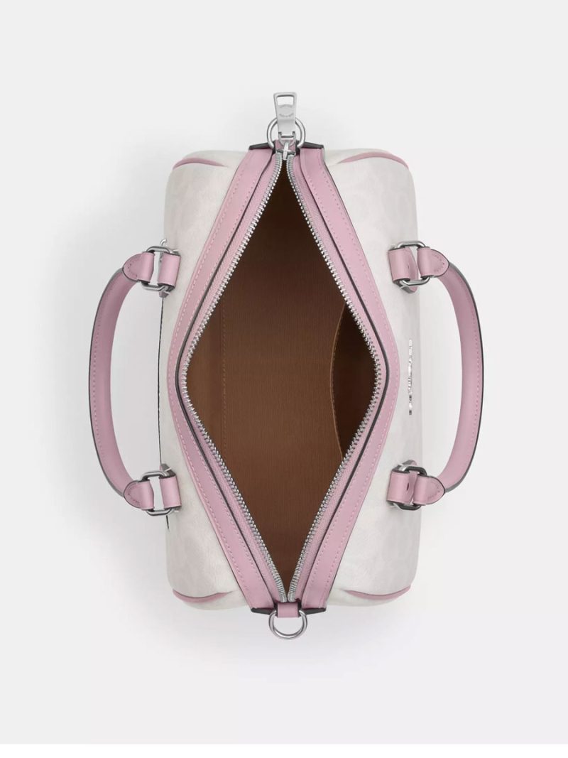 COACH Rowan Satchel Bag In Signature Canvas - Image 3