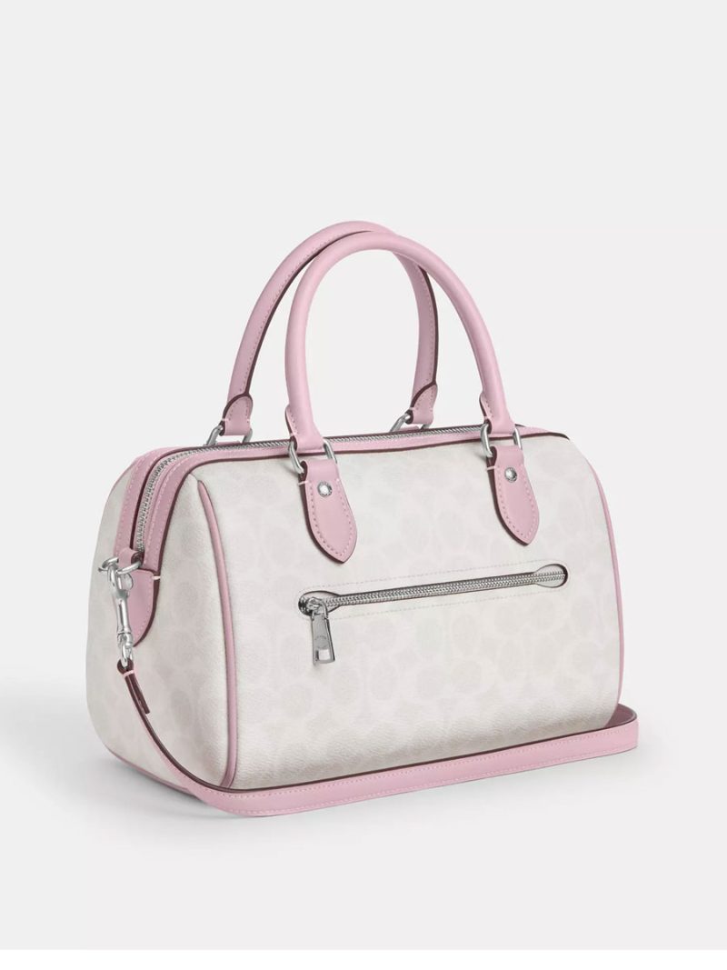 COACH Rowan Satchel Bag In Signature Canvas - Image 4
