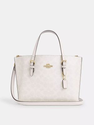 COACH Mollie Tote Bag 25 In Signature Canvas