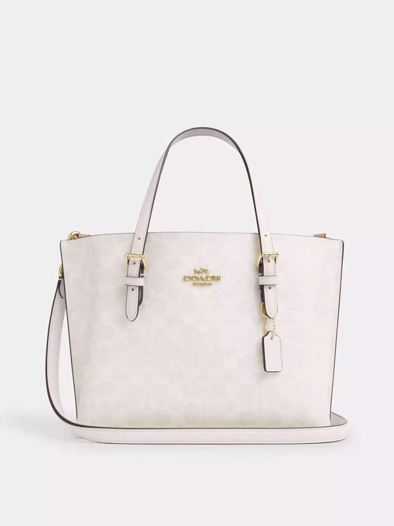 COACH Mollie Tote Bag 25 In Signature Canvas