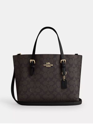 COACH Mollie Tote Bag 25 In Signature Canvas