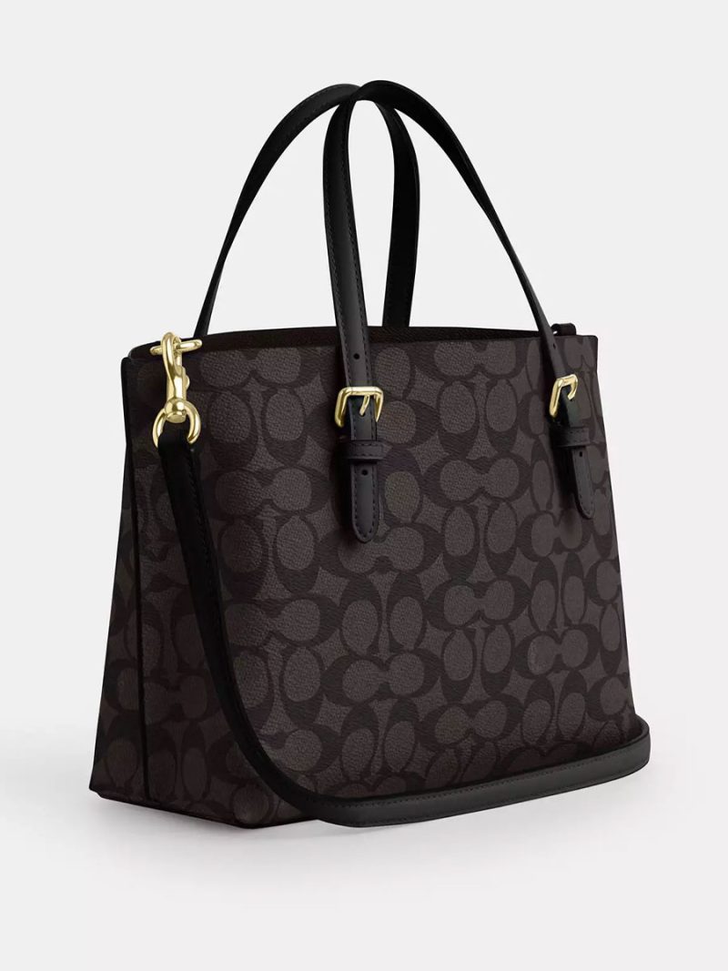 COACH Mollie Tote Bag 25 In Signature Canvas - Image 3