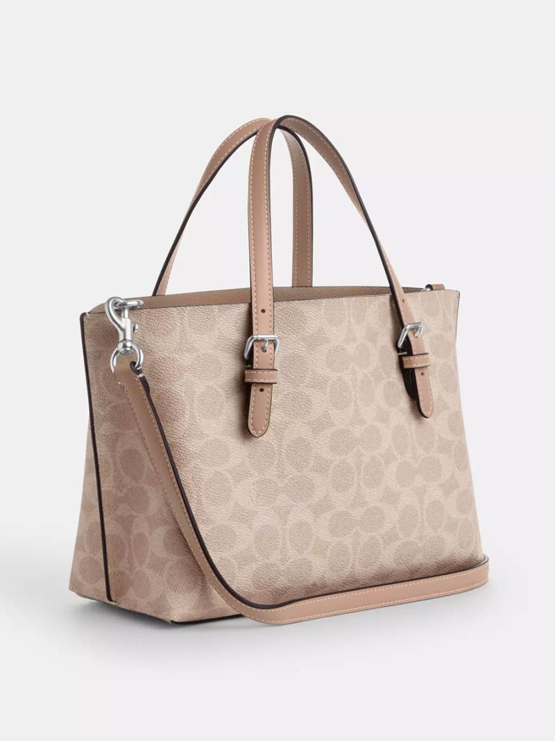 COACH Mollie Tote Bag 25 In Signature Canvas - Image 3
