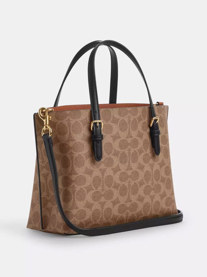 COACH Mollie Tote Bag 25 In Signature Canvas - Image 3