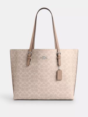 COACH Mollie Tote Bag In Signature Canvas